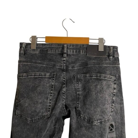 NWT Tainted Denim Men's Black Casual Jogger Jean - Picture 8 of 9